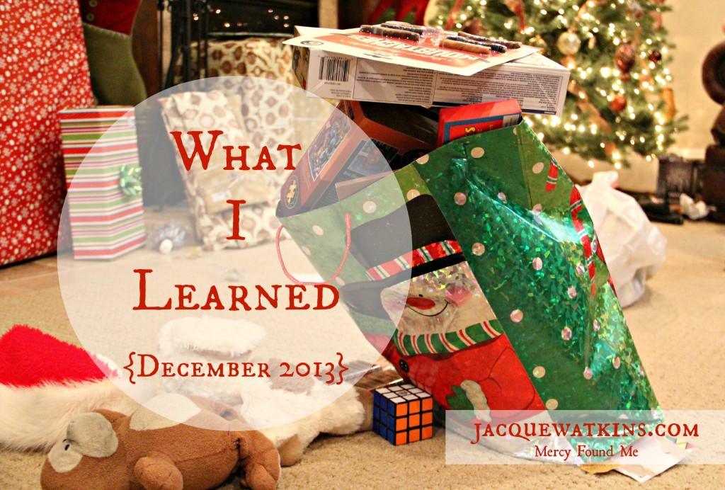 What I Learned December 2013 IMG_9431b