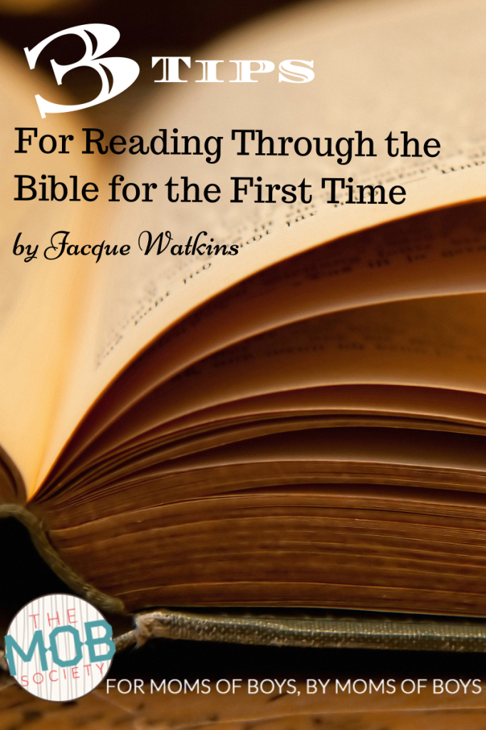 3 Tips to Read Through the Bible for the First Time