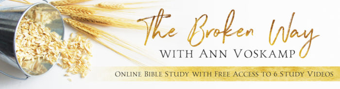 Sign up for FREE Online Bible Study of The Broken Way